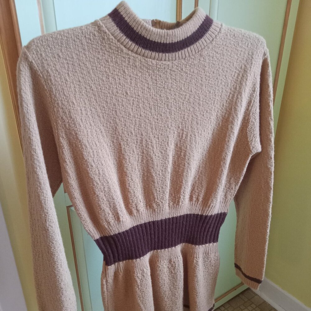 Vintage 70s sweater disco psychedelic
